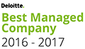  Best Managed Company Deloitte 2016/2017